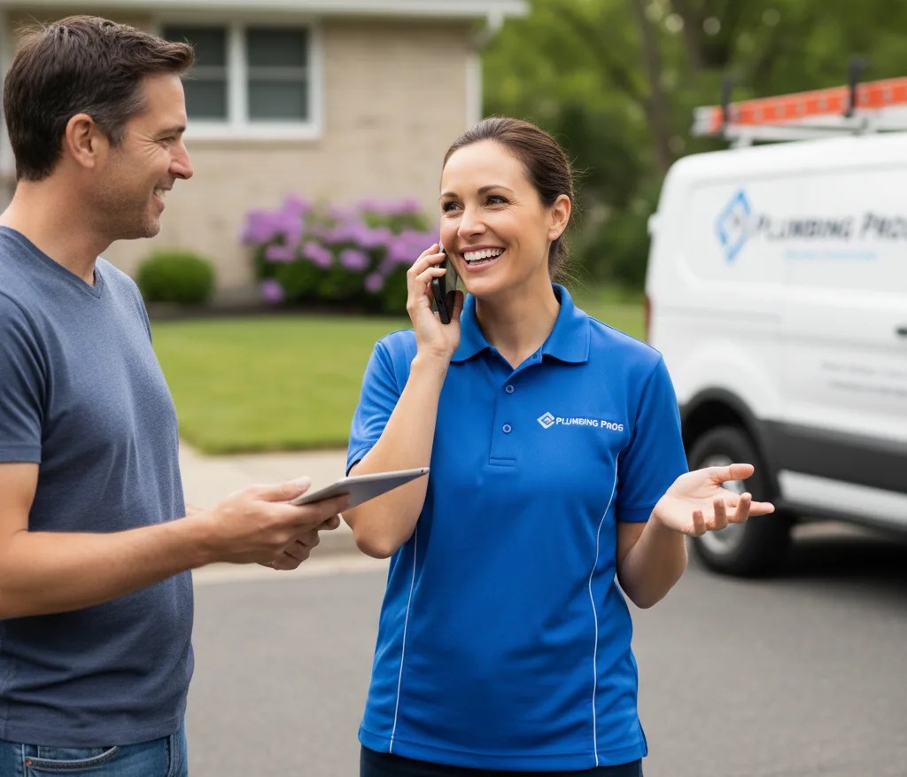 Grant Plumbing customer support in North Easton